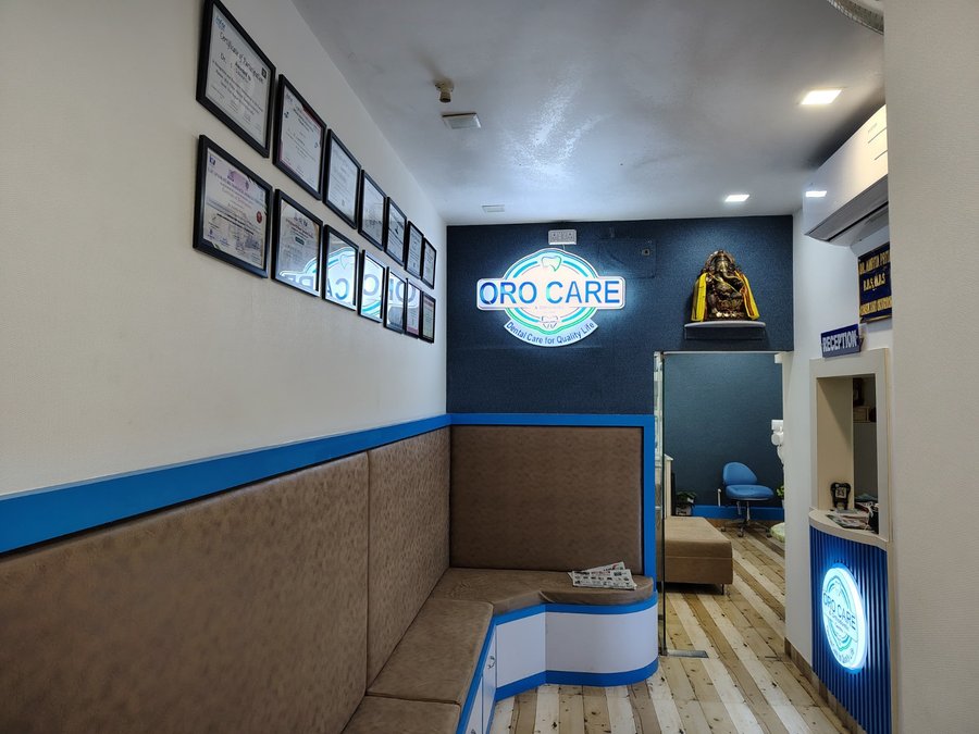 Oro Care reception and waiting area