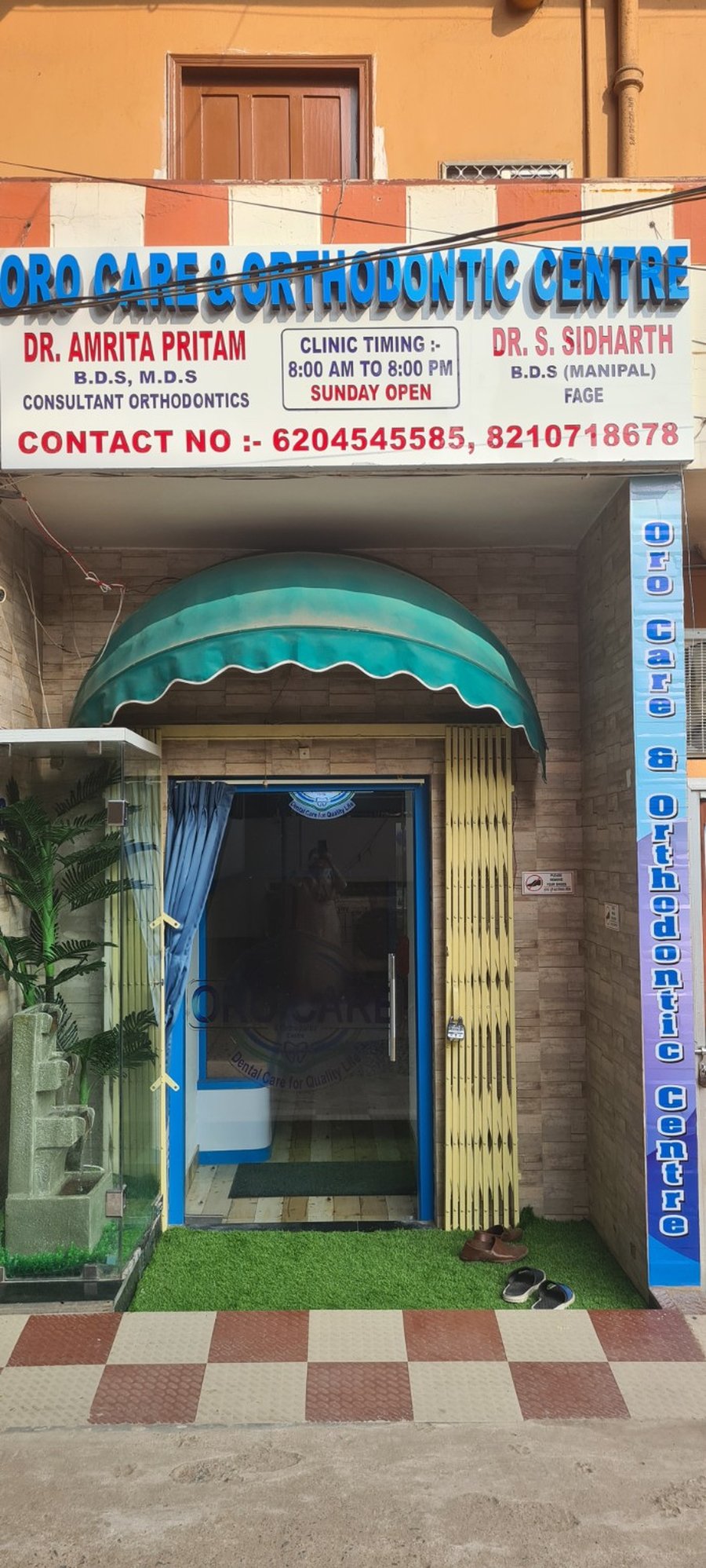 Oro Care & Orthodontic Centre storefront on Boring Road